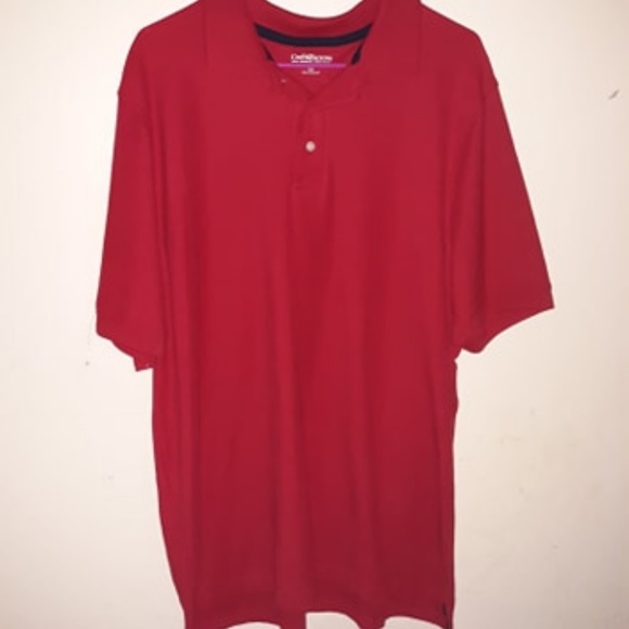 Croft/Barrow red polo shirt - Picture 2 of 6
